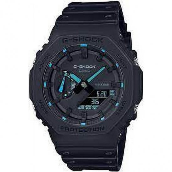 G-Shock GA2100-1A2 Neon Accent Watch, Blue