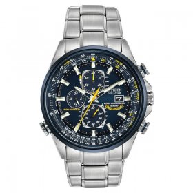 Citizen Men's Eco-Drive Blue Angels World Chronograph A-T Watch AT8020-54L