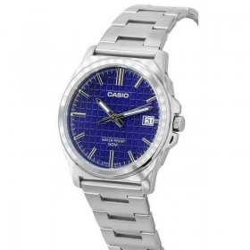 Casio Standard Analog Stainless Steel Blue Dial Quartz MTP-E720D-2A Men's Watch