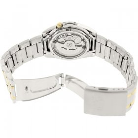 Seiko Men's SNKL47K White Stainless-Steel Automatic Fashion Watch