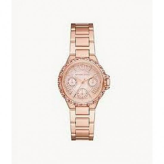 Michael Kors MK7273 Mini-Camille Multifunction Rose Gold Tone Stainless Steel Watch