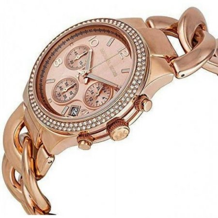 Michael Kors Women's Runway MK3247 Rose-Gold Stainless-Steel Japanese Quartz Fashion Watch