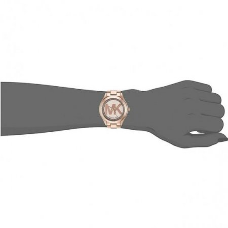 Michael Kors Women's Mini Slim Runway Rose Gold-Tone Watch, MK3549