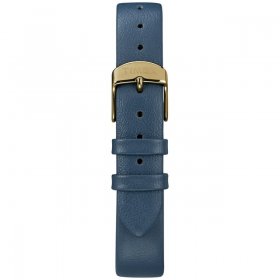 Women's Metropolitan Starlight 34mm Navy/Gold-Tone Watch, Leather Strap