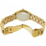 Michael Kors Women's Mini Slim Runway Gold-Tone Three-Hand Watch MK3512