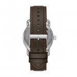 Fossil Men's Copeland 42mm Three-Hand Brown Leather Watch FS5663