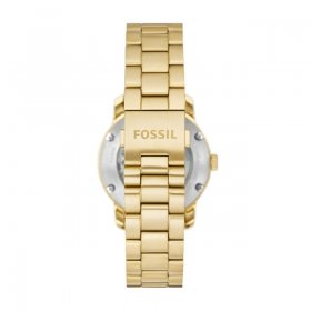 Fossil Womens Heritage Automatic Stainless Steel Watch - Gold Tone