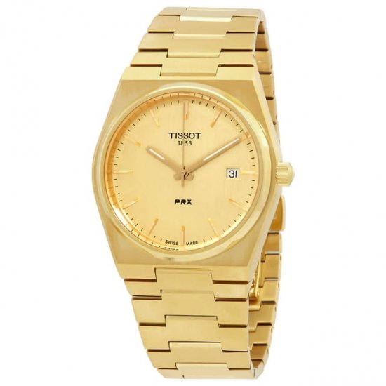 Tissot PRX Quartz Champagne Dial Men\'s Watch T137.410.33.021.00