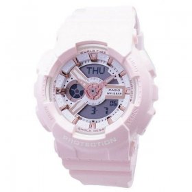 Casio BA110RG-4A Baby-G Women's Watch Pastel Pink 43.4mm Resin