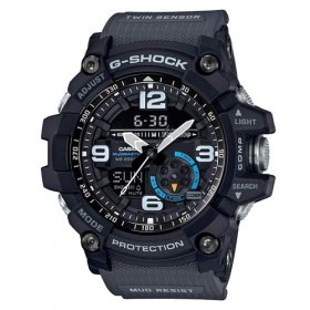 GG1000-1A8 Mudmaster Men's Watch Black 55.3mm Resin