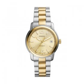 Fossil Heritage Automatic Two-Tone Stainless Steel Watch