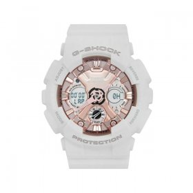 Pre-owned Casio G Shock Plastic Rose Dial Watch GMAS120MF-8A (Like New)