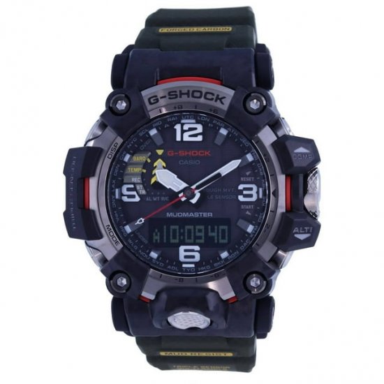 Casio G-Shock Mudmaster Analog Digital Solar Powered GWG-2000-1A3 GWG2000-1A3 200M Men\'s Watch