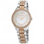 Michael Kors Lauryn Quartz White Mother of Pearl Dial Ladies Watch MK3979