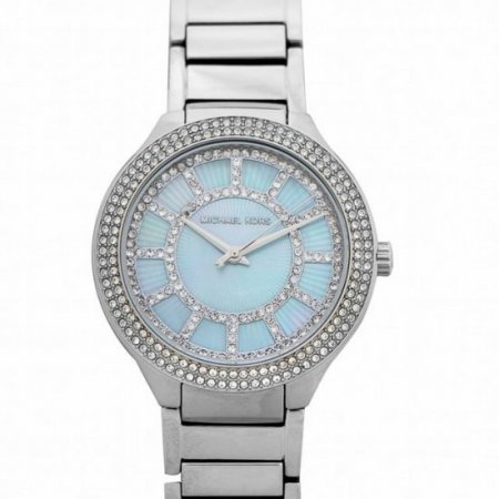 Michael Kors Women's Kerry MK3395 Silver Stainless-Steel Quartz Fashion Watch