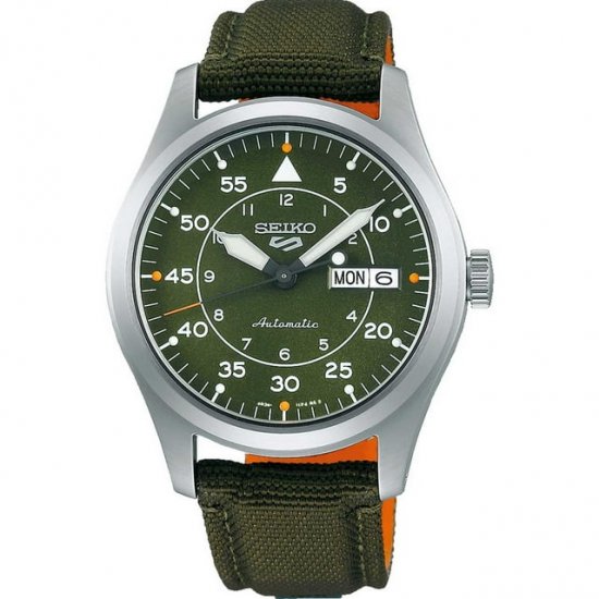 Seiko 5 Sports Field Automatic Green Dial Men\'s Watch SRPH29K1