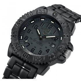 Luminox Men's Sea Navy Seal Colormark Blackout Diver's Watch A.3052.BO