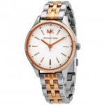 Michael Kors Lexington Quartz White Dial Ladies Watch MK6642