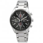 Seiko Core Chronograph Black Dial Men's Watch SSC803P1