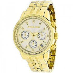 Michael Kors Women's Ritz MK5676 Gold Stainless-Steel Japanese Quartz Fashion Watch