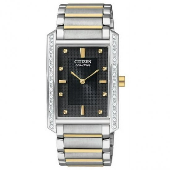 Citizen Men\'s BL6064-52E Palidoro Eco-Drive Two Tone Diamond Palidoro Watch