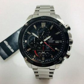 Men's Casio Edifice Solar Power Chronograph Watch EFSS500DB-1AV