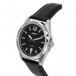 Casio Standard Analog Leather Strap Black Dial Quartz MTP-E725L-1A Men's Watch