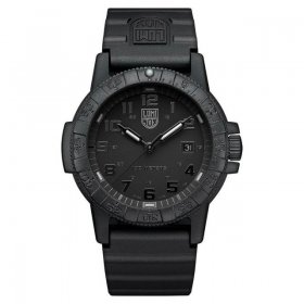 Luminox Men's 44mm Black Silicone Band Carbon Fiber Case Quartz Analog Watch 0321.BO