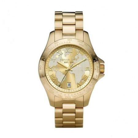 Michael Kors Women's Layton MK5959 Gold Stainless-Steel Quartz Watch