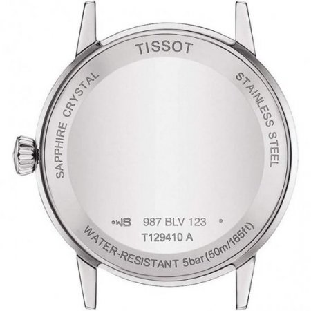 Tissot Men's Classic White Dial Watch - T1294101101300