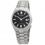 Citizen Automatic Black Dial Men's Watch NJ0150-81E