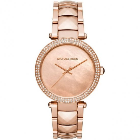 Michael Kors Women\'s Parker Crystallized Rose Gold Watch MK6426