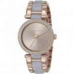 Michael Kors Women's Delray Purple Links Watch MK4319