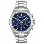 Bulova Men's Chronograph Sport Stainless Steel Bracelet Watch