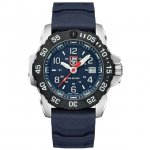 Men's Luminox Navy SEAL Military Dive Steel Blue Diver's Watch 3253.CB