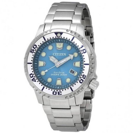 Citizen Promaster Dive Eco-Drive Light Blue Dial Men's Watch BN0165-55L