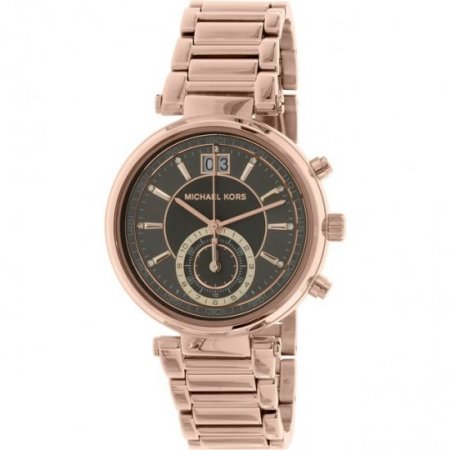 Michael Kors Women's Sawyer MK6226 Rose Gold Stainless-Steel Quartz Fashion Watch