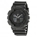 G-Shock Analog Digital Blackout Military Watch GA100-1A1