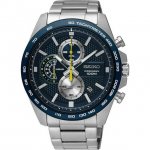 SEIKO SSB259P1,Men's chronograph,stainless case and bracelet,date,100m WR,SSB259