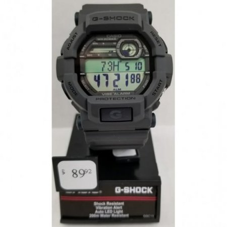 Men's G-Shock Watch with Gray Resin Strap