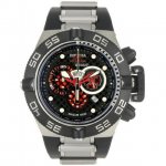 Invicta Men's 6569 Subaqua Noma IV Chronograph Black Rubber Watch