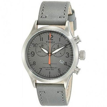 Timex Waterbury Traditional Chrono Silver Grey Watch TW2R70700