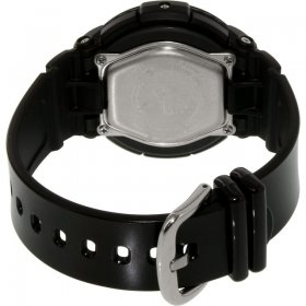 Women's Baby-G BGA134-1B Black Resin Quartz Fashion Watch