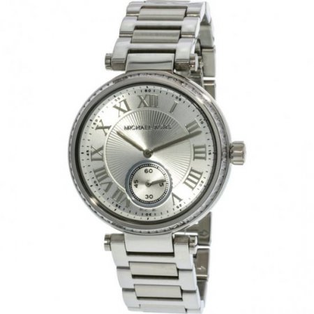 Michael Kors Women's Skylar MK5866 Silver Stainless-Steel Japanese Quartz Fashion Watch