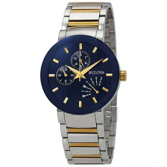 Bulova Modern Blue Dial Men\'s Watch 98C123