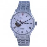 Seiko Presage Zen Garden Open Heart White Dial Automatic SSA443 SSA443J1 SSA443J Men's Watch