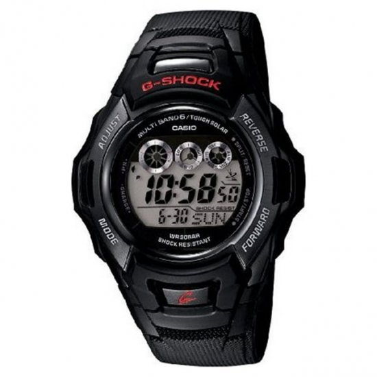 Casio G-SHOCK MB-6 TOUGH-SOLAR BLACK RESIN BLACK IP CASE