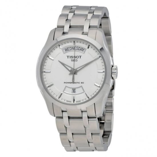 Tissot Couturier Automatic Silver Dial Watch T0354071103101