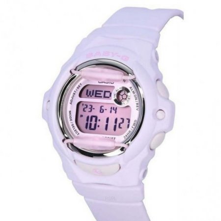 Casio Baby-G Digital Pink Resin Strap Quartz BG-169U-4B 200M Women's Watch