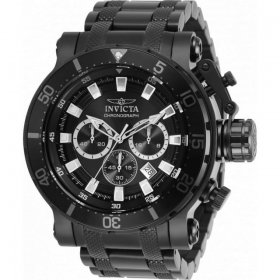 Invicta 32727 Men's Coalition Forces Black Bracelet Chrono Watch